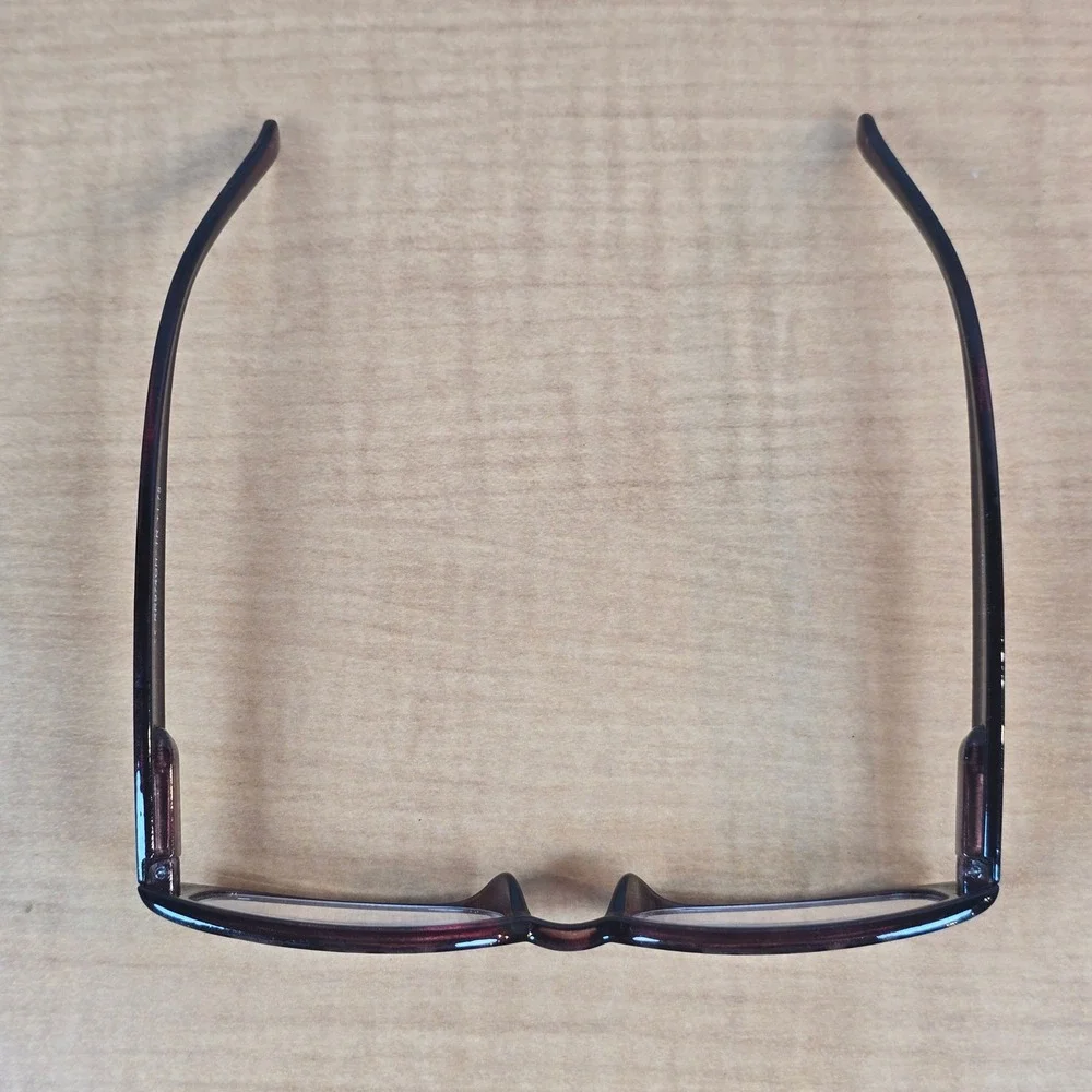 Funky Animal Print Brown Eye Glasses Frames 1